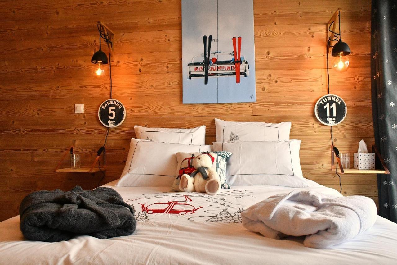 Le Skidoux Huez Bagian luar foto